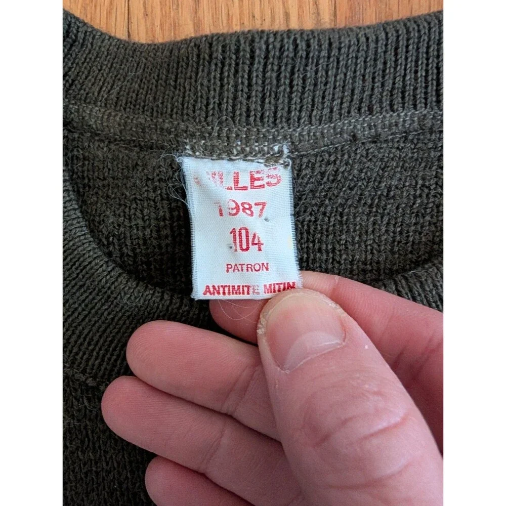 Vintage Gilles Military Sweater 20